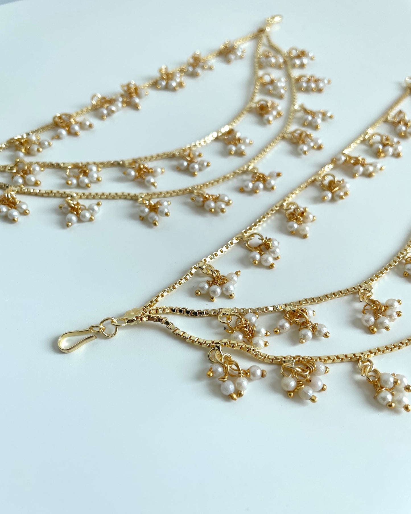 Elegante oorbelketting