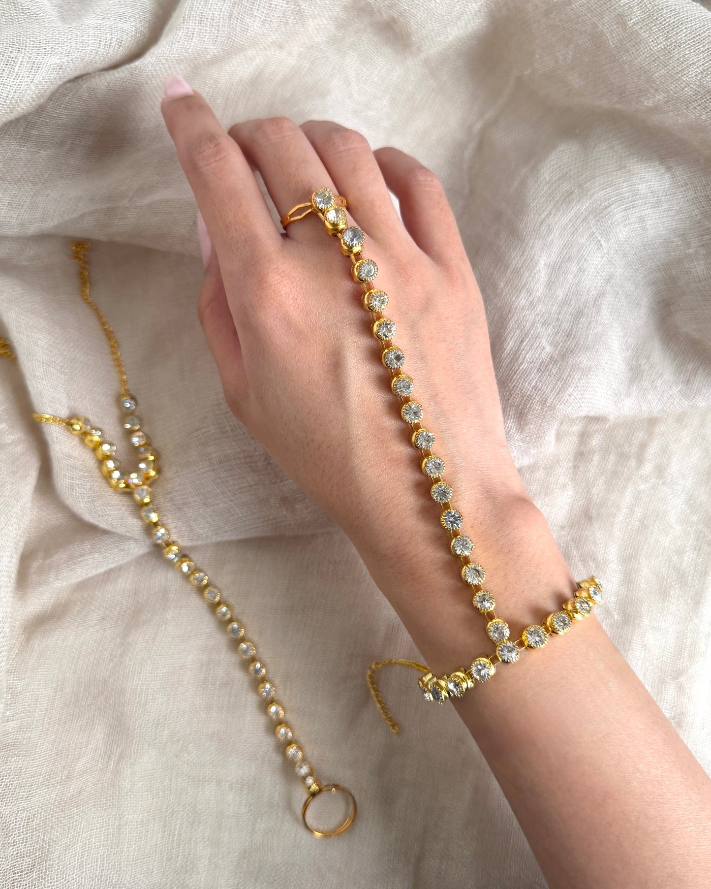 Minimalistische hathphool - wit