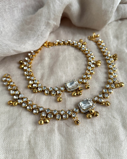 Goudkleurige payals ghungroo