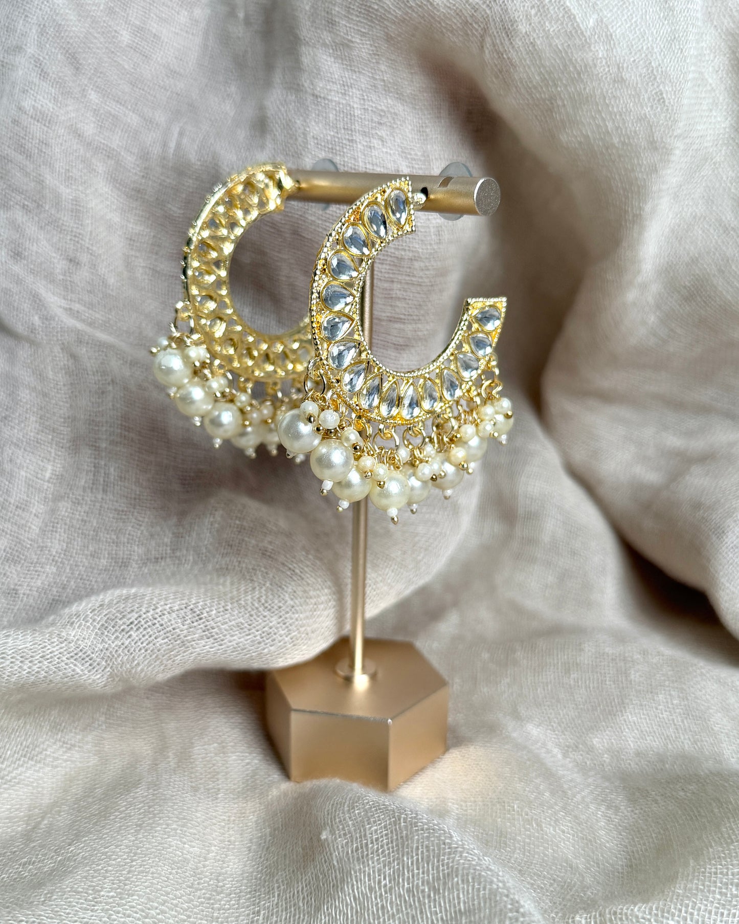 Goudkleurige oorringen