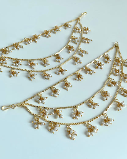 Elegante oorbelketting