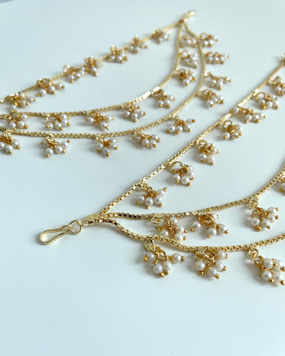 Elegante oorbelketting