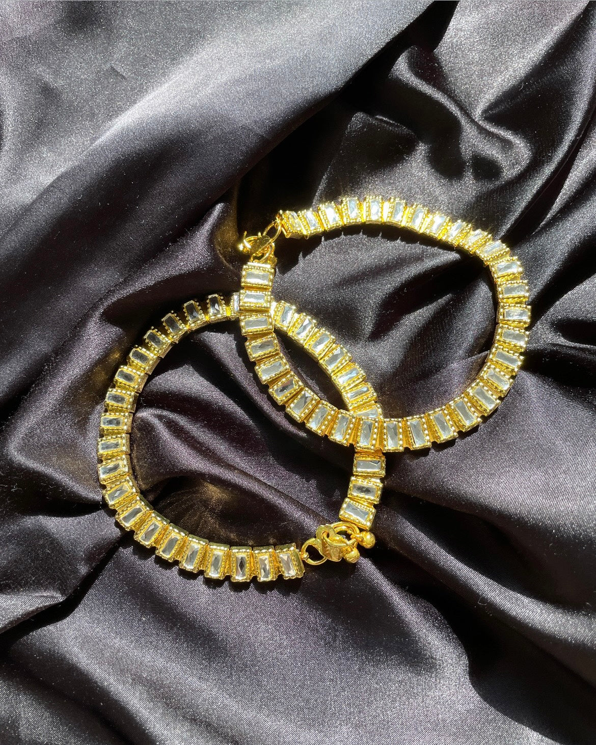 Gold colored payals