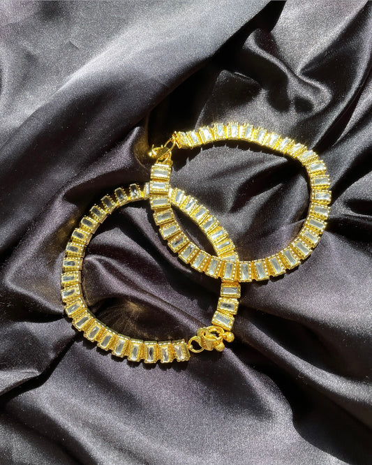Gold colored payals